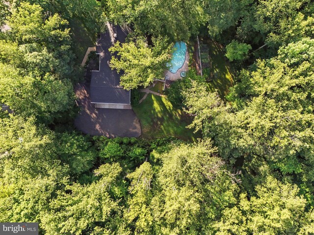 7491 Slagle Ln, Manassas, VA 20111 - aerial view of property and surrounding area with a forest