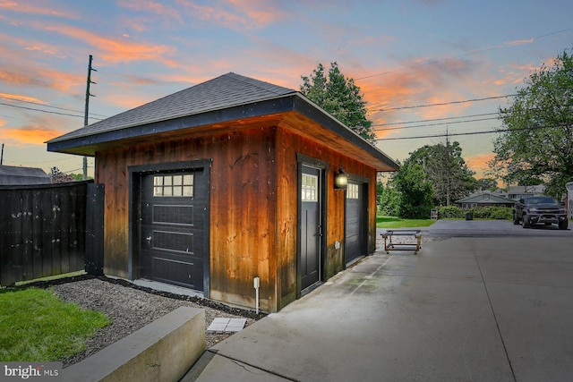 127 Spruce St, Middletown, PA 17057 - view of outdoor structure at dusk