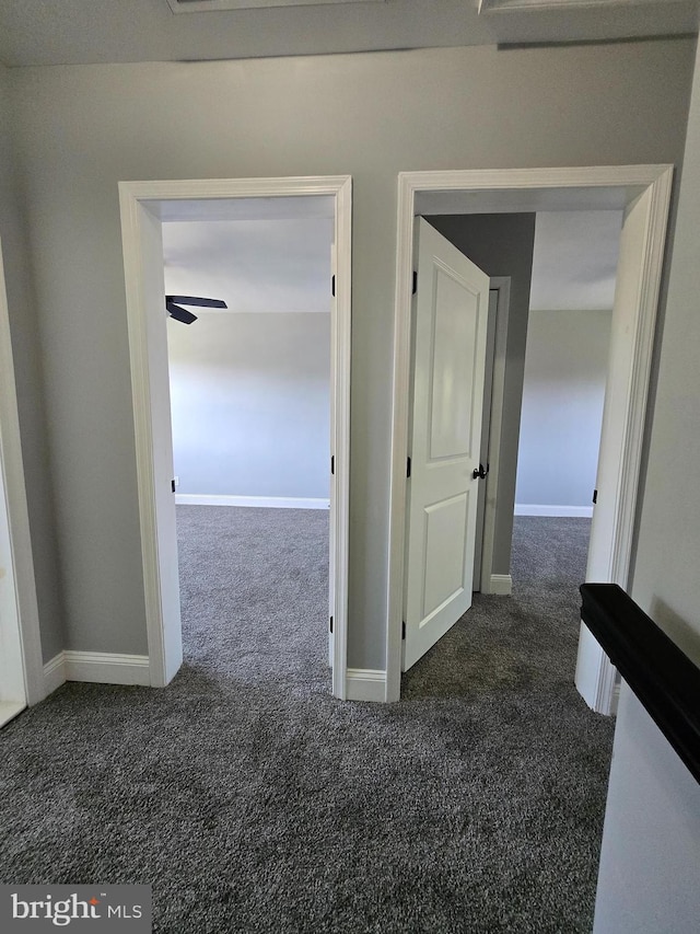 940 E 41st St, Baltimore, MD 21218 - hall featuring carpet flooring and baseboards
