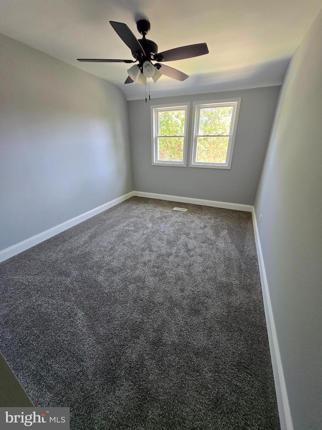 940 E 41st St, Baltimore, MD 21218 - empty room featuring ceiling fan and carpet flooring