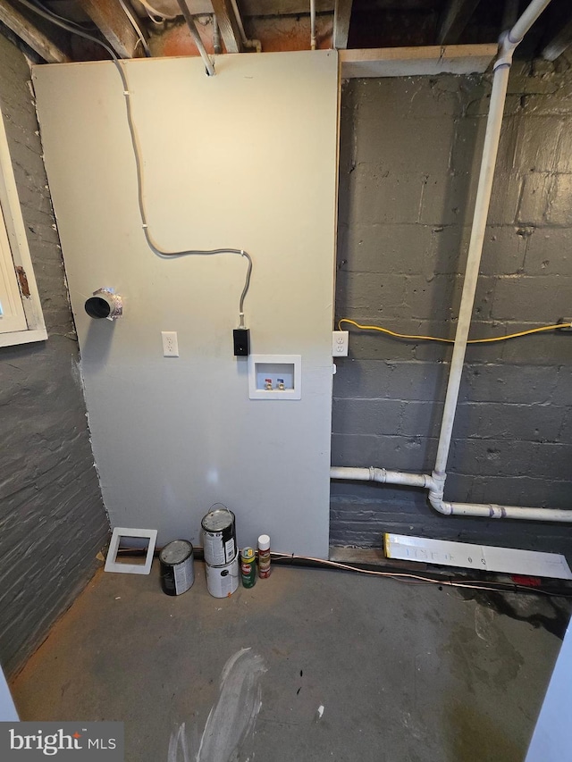 940 E 41st St, Baltimore, MD 21218 - laundry room with washer hookup