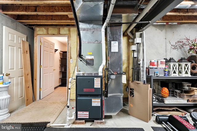 28 White Birch Blvd, Bear, DE 19701 - utility room with heating unit