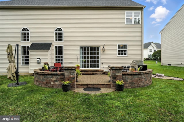 28 White Birch Blvd, Bear, DE 19701 - rear view of house with a yard and a patio