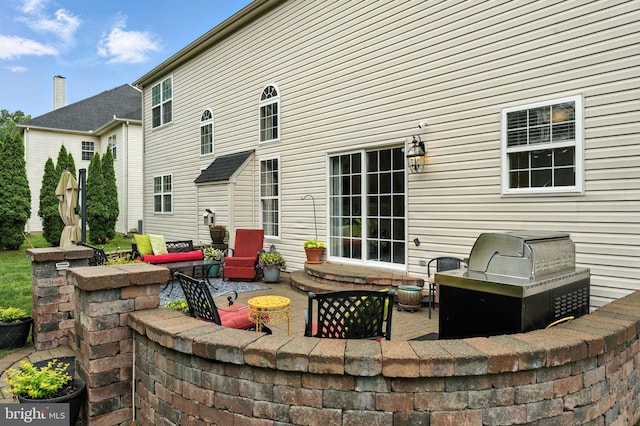 28 White Birch Blvd, Bear, DE 19701 - view of patio / terrace featuring grilling area
