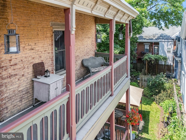 125 N Hanover St, Pottstown, PA 19464 - view of deck