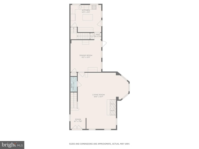125 N Hanover St, Pottstown, PA 19464 - view of home floor plan