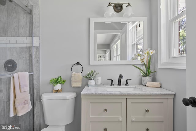 1305 Heather Hill Rd, Baltimore, MD 21239 - bathroom with vanity and toilet