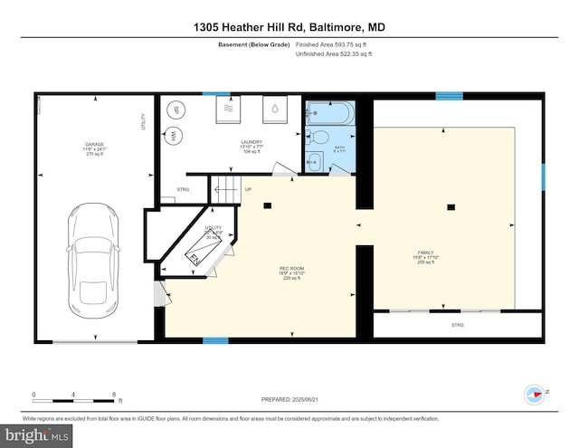 1305 Heather Hill Rd, Baltimore, MD 21239 - view of room layout