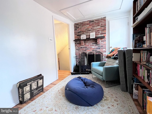 316-322 W Wildey St, Philadelphia, PA 19123 - living area with wood finished floors