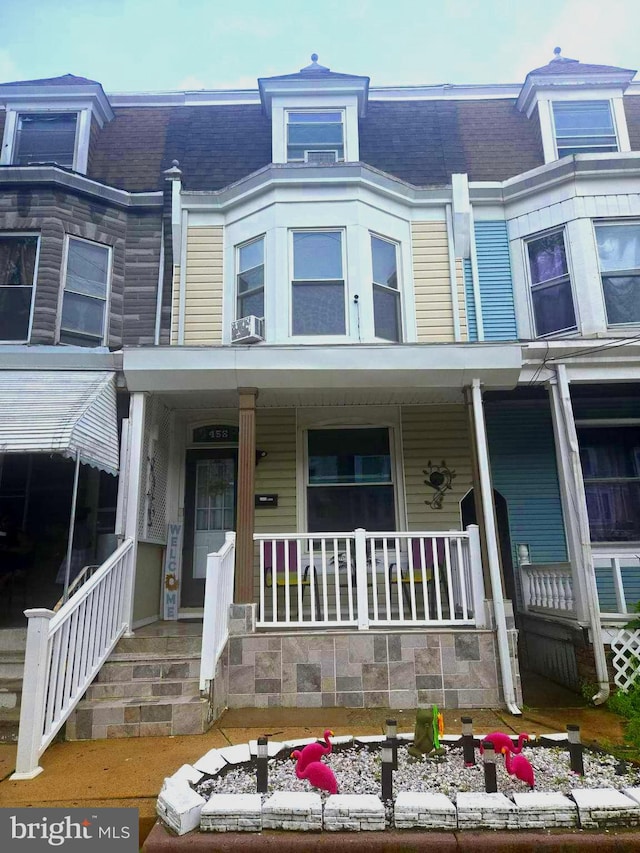 458 W Oley St, Reading, PA 19601 - multi unit property featuring a porch and cooling unit
