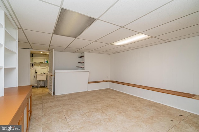 1916 Porter Ave, Suitland, MD 20746 - unfurnished room with a paneled ceiling