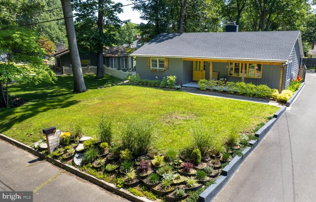 513 N E Ave, Wenonah, NJ 08090 - single story home featuring a chimney and a front lawn