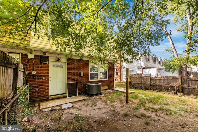 7702 Burnside Rd, Landover, MD 20785 - rear view of house with brick siding