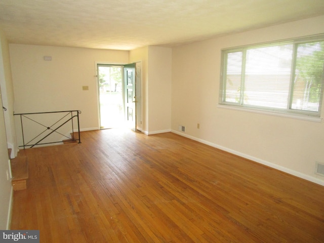 5606 Devon Ct, Temple Hills, MD 20748 - empty room featuring baseboards and hardwood / wood-style flooring