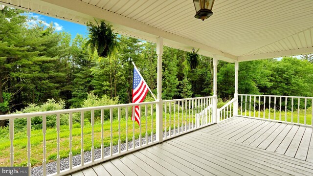 132 Sycamore Dr, Palmerton, PA 18071 - view of deck