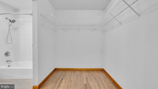 132 Sycamore Dr, Palmerton, PA 18071 - walk in closet featuring light wood-style floors