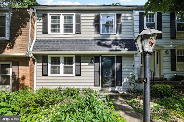 9046 Queen Maria Ct, Columbia, MD 21045 - view of property featuring a shingled roof