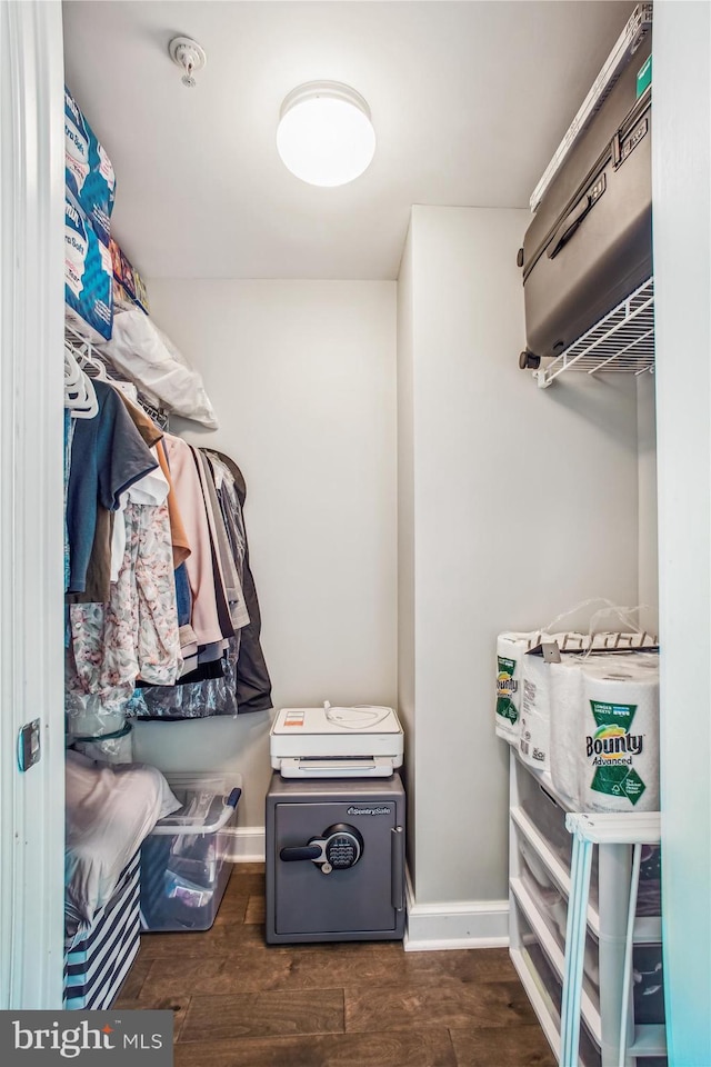2451 Midtown Ave Unit 1323, Alexandria, VA 22303 - spacious closet with wood finished floors