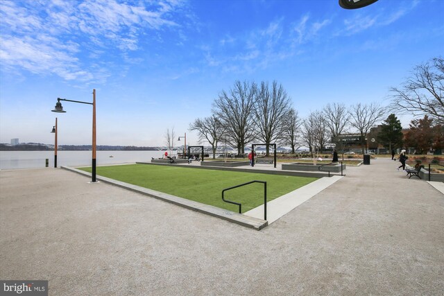 2451 Midtown Ave Unit 1323, Alexandria, VA 22303 - view of community featuring a water view and a game area