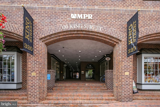2451 Midtown Ave Unit 1323, Alexandria, VA 22303 - property entrance featuring brick siding