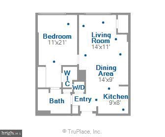 2451 Midtown Ave Unit 1323, Alexandria, VA 22303 - view of floor plan / room layout
