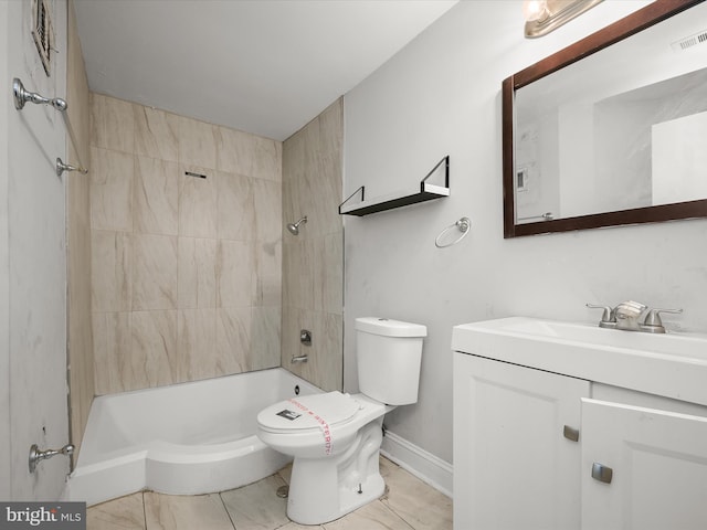 3316 Huntley Square Dr Unit A1, Temple Hills, MD 20748 - bathroom with vanity and shower / tub combination