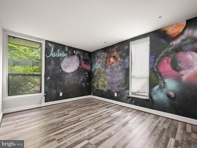 3316 Huntley Square Dr Unit A1, Temple Hills, MD 20748 - unfurnished room with wood finished floors and baseboards