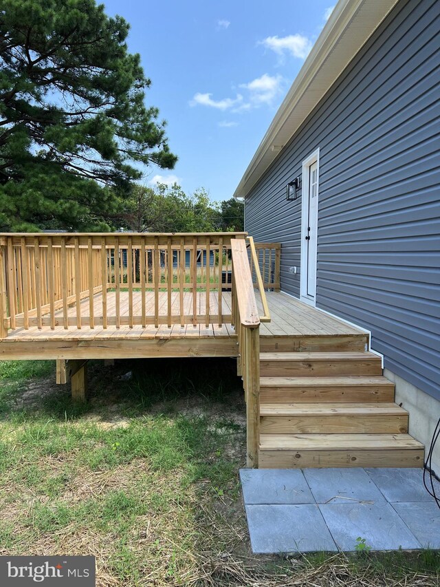 103 Woodland Dr, Montross, VA 22520 - view of deck