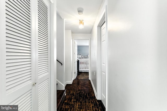 312 Wellington, Reading, PA 19609 - hallway featuring an upstairs landing and hardwood / wood-style flooring