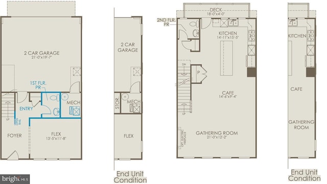 3929 Walnut St, Fairfax, VA 22030 - view of property floor plan