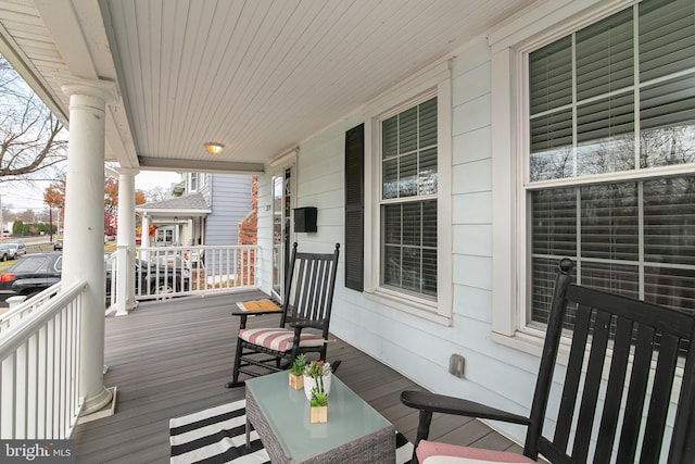 319 E Atlantic Ave, Haddon Heights, NJ 08035 - view of porch