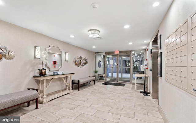 5100 Convent Ln Unit 219, Philadelphia, PA 19114 - common area featuring recessed lighting