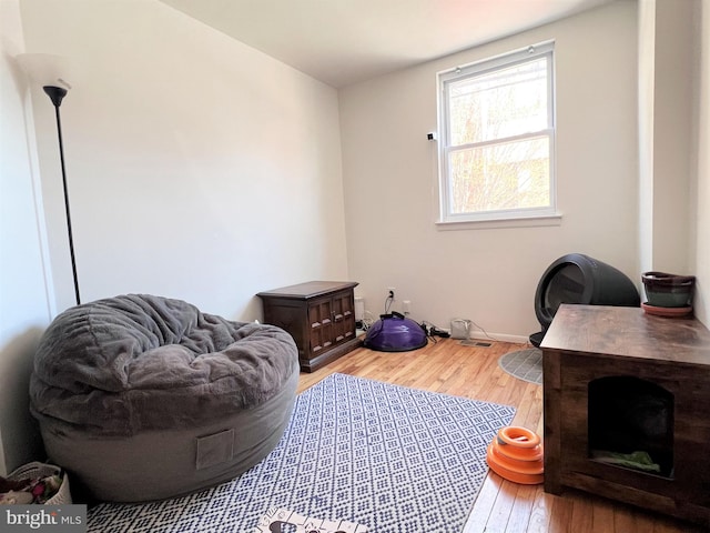 304 W Wildey St, Philadelphia, PA 19123 - home office with wood finished floors