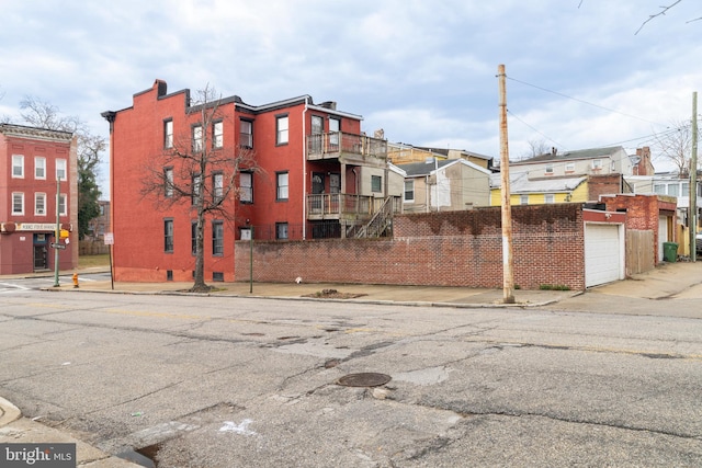 1401 Druid Hill Ave, Baltimore, MD 21217 - view of building exterior featuring a garage