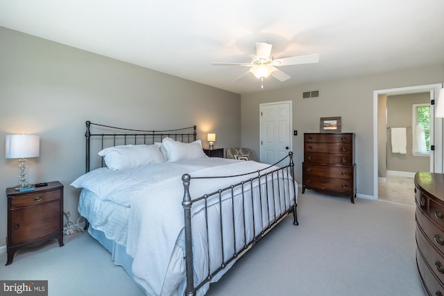 20 Mooney Ln, Chester Springs, PA 19425 - bedroom with light carpet and a ceiling fan