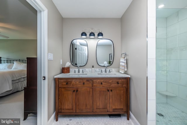 20 Mooney Ln, Chester Springs, PA 19425 - ensuite bathroom featuring double vanity and a shower
