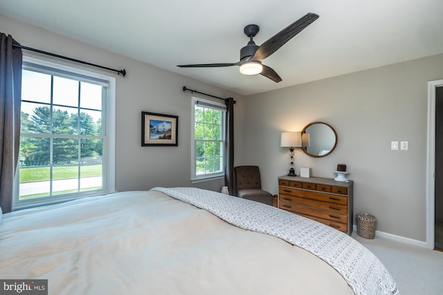 20 Mooney Ln, Chester Springs, PA 19425 - bedroom with carpet flooring and a ceiling fan