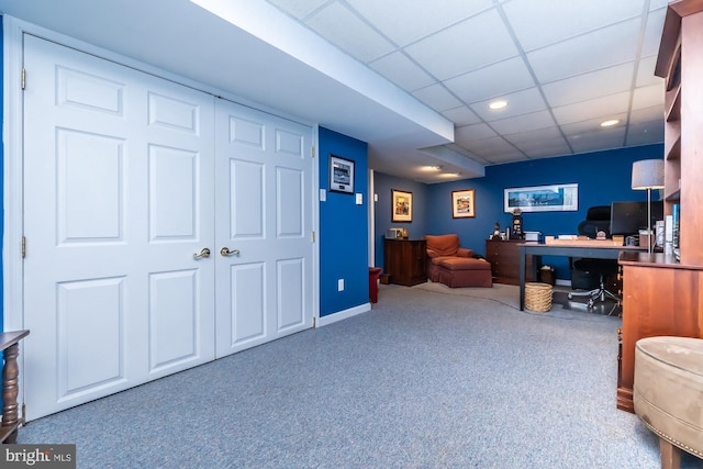 20 Mooney Ln, Chester Springs, PA 19425 - office space featuring carpet, recessed lighting, and a paneled ceiling