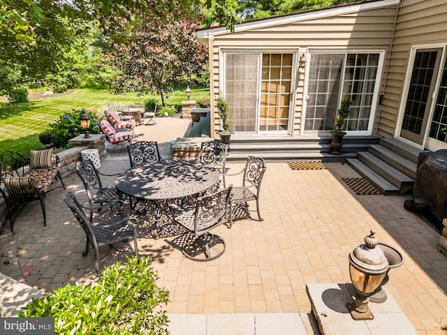 20 Mooney Ln, Chester Springs, PA 19425 - view of patio featuring outdoor dining area