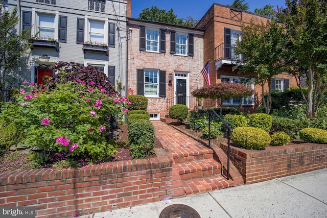 717 S Royal St, Alexandria, VA 22314 - view of front of property featuring brick siding