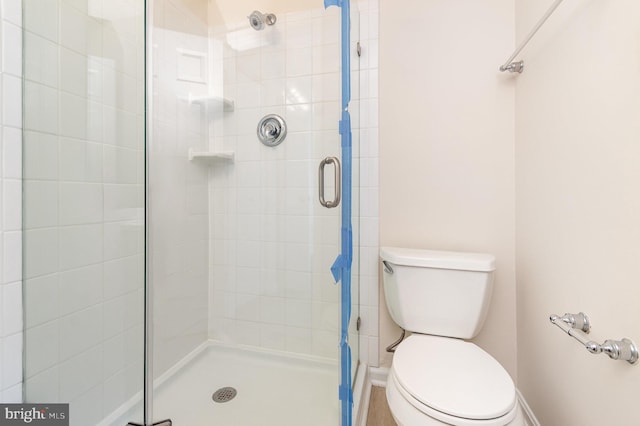 6905 Victoria Dr Unit 6905-L, Alexandria, VA 22310 - bathroom with a stall shower and toilet