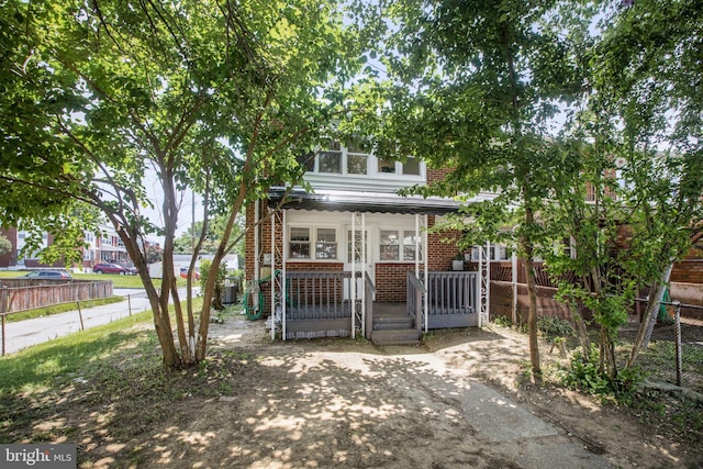 1700 Melbourne Rd, Baltimore, MD 21222 - view of front of property with brick siding