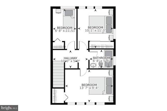 1700 Melbourne Rd, Baltimore, MD 21222 - view of floor plan / room layout