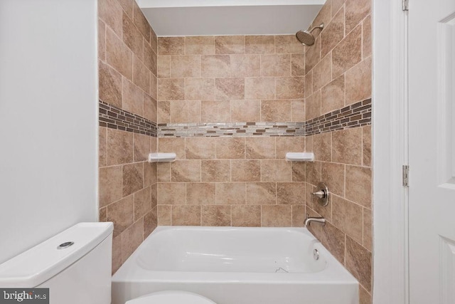 1815 N Warwick Ave, Baltimore, MD 21216 - bathroom with toilet and shower / washtub combination