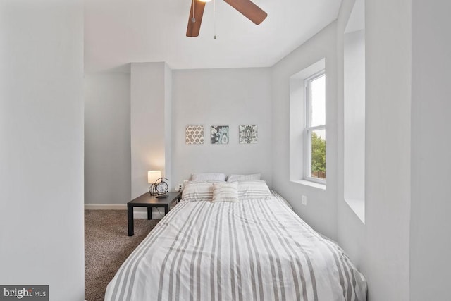 1815 N Warwick Ave, Baltimore, MD 21216 - bedroom with carpet flooring and ceiling fan