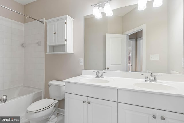 2 Smithfield Ct Unit 8, Ocean View, DE 19970 - bathroom featuring double vanity and  shower combination