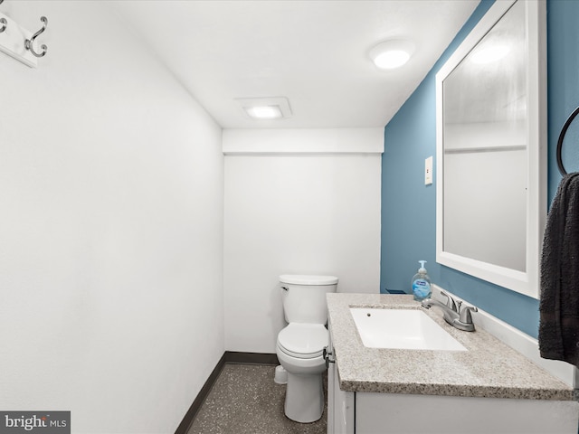 1811 Hilltop Ave, Baltimore, MD 21221 - bathroom with baseboards and vanity