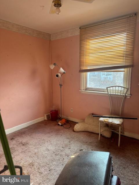 1814 S Newkirk St, Philadelphia, PA 19145 - unfurnished room featuring carpet flooring and baseboards