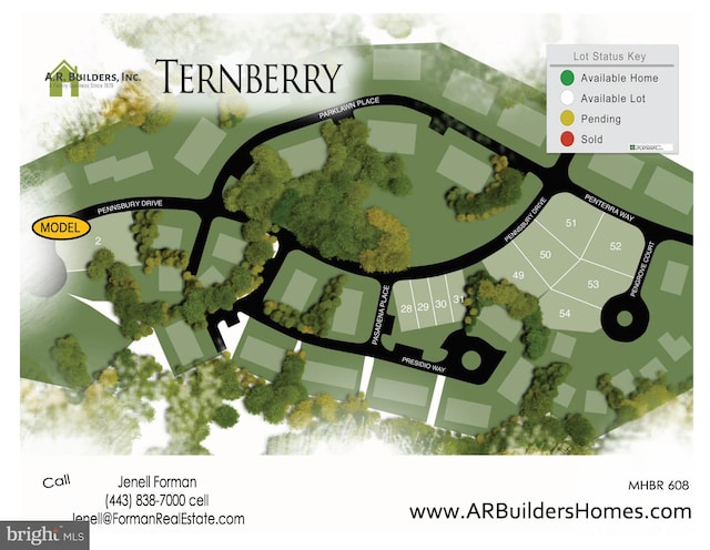 806 Pengrove Ct Lot 54, Bowie, MD 20716 - map / location