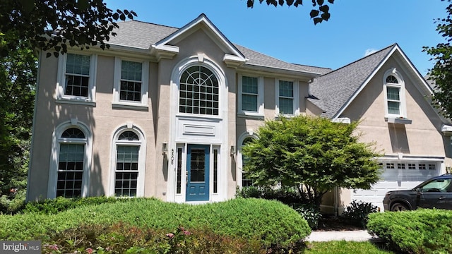 8506 Summershade Dr, Odenton, MD 21113 - view of front of property featuring a shingled roof and stucco siding
